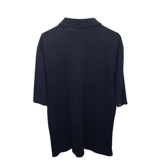 Seattle Mariners Polo Men's Sz Large Antigua Navy Blue Baseball Mens Shirt Top - Picture 3 of 9